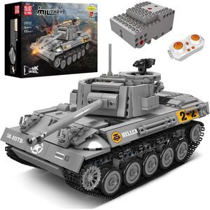 Mould King 20032 Tank Building Set Remote Control M18 Tracked Tank (1753)